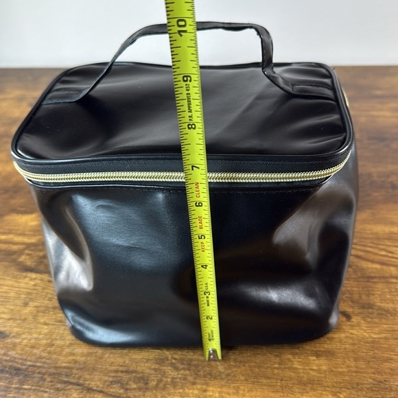 Black Leather Men's Bag - Picture 2 of 8